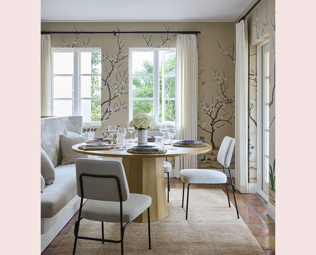 goop villa dining area