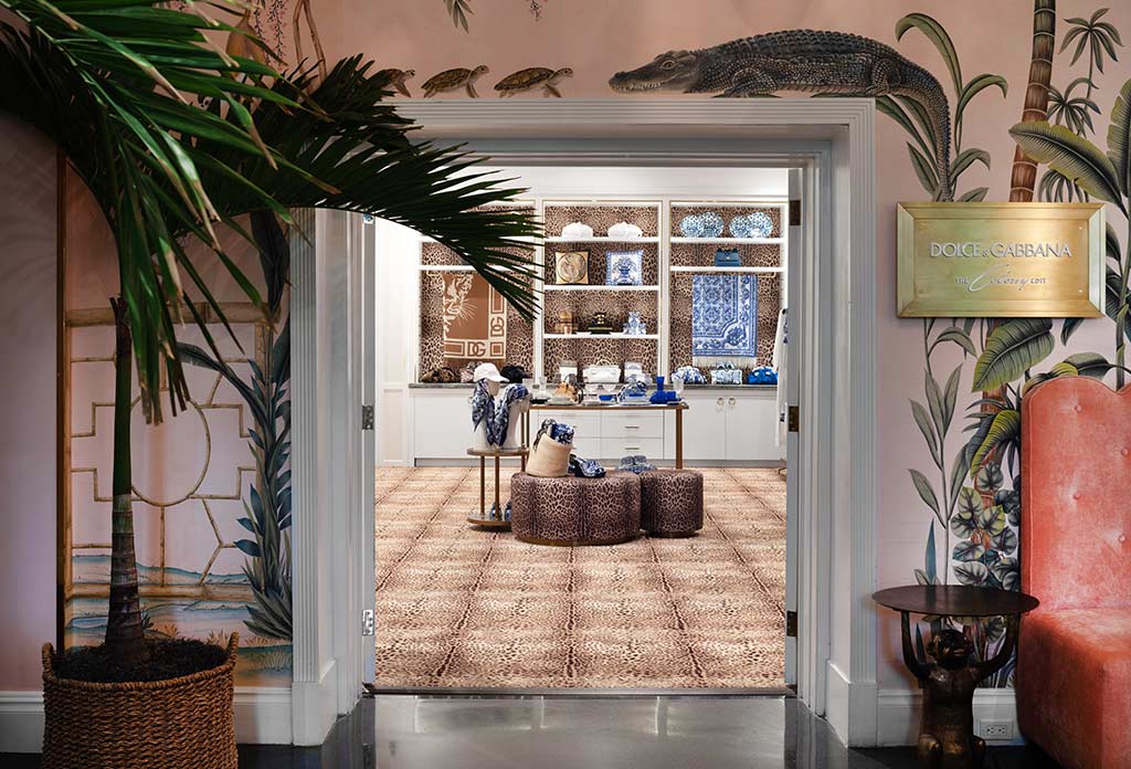 D&G design in Hotel Lobby