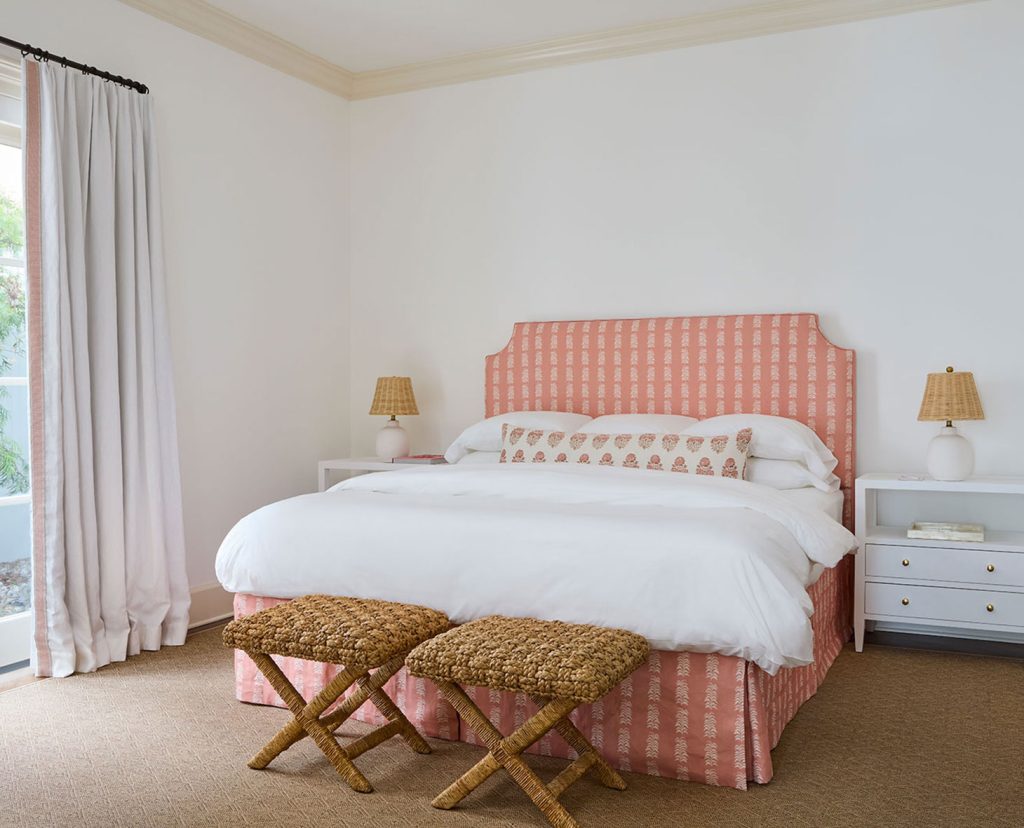 Cozy bungalow bedroom.