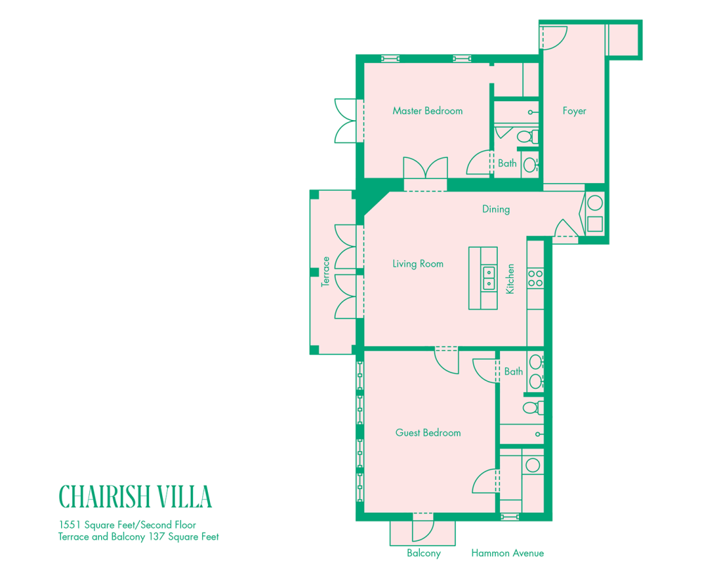 Chairish floor plan.